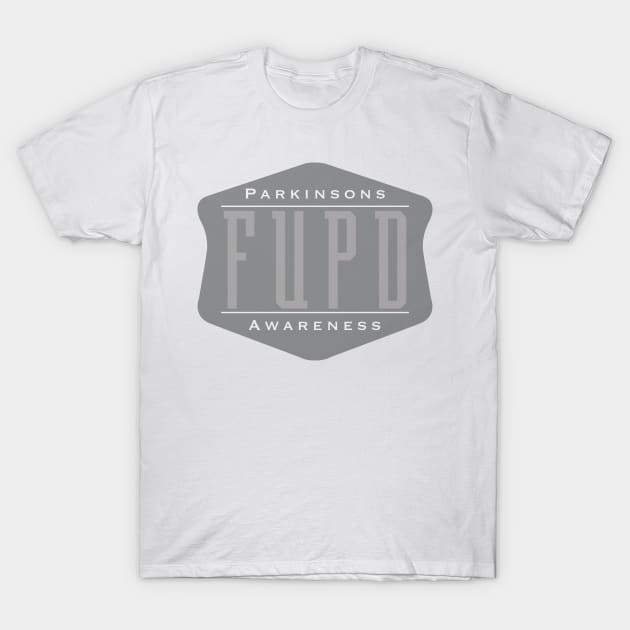 Parkinsons Awareness FUPD Ghosted T-Shirt by YOPD Artist